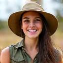 Isabelle Dubois in safari gear