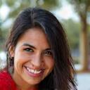 Happy couple Priya and Rohan smiling